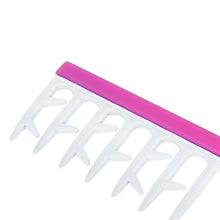 Realer The New Comb Hair Styling Comb Card Gear Tooth Comb Shape plastic Material 100% brand new and high quality Anne