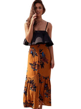 Red Slit Ankle Length Dress Loose Cotton Print Button Tribal Fashion Beach Casual 2016 New Arrival Autumn Dress