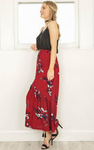 Red Slit Ankle Length Dress Loose Cotton Print Button Tribal Fashion Beach Casual 2016 New Arrival Autumn Dress