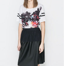 Retro Fashion Casual White Chiffon Women Blouse Flower Printed Women Shirt Female Shirts Roupas Blusas Camisas Femininas