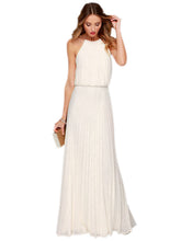 Ruched Front Hollow Chiffon Sheer Dress With Lining Elegant Party Dress Woman Dress Summer 2016 Long Maxi