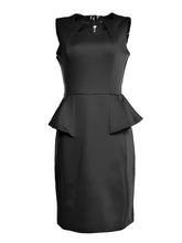 Ruffle High Waist Women Bodycon Dress Formal Office Work Dress Tank Elegant Midi Back Zipper Summer Clothes For Women 2016 New