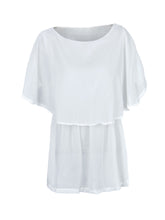 Ruffle Sheer Women Chiffon Blouse Summer Women Top Casual 2016 Women Shirt Chiffon Blusas Elegant Ladies Formal Femininas Tops