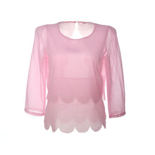 Ruffles Women Blouses Black Women Tops Plus Size Ropa Mujer Shirt Chiffon Blouse Blusas Femininas 2015 Camisa Feminina