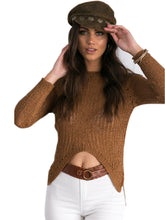 See Through High Low Knit Shirt Midriff Side Slit T Shirt Women Autumn Casual Tee 2016 New Arrival High Quality Fashion Clothing