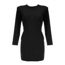 Sexy Autumn Women Dress Robe Slim Fit Zipper Strecth Bodycon Dress With Long Sleeve Black Red Clubwear Mini Dresses Ropa Mujer