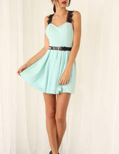Sexy Backless Women Dresses Mini Lace Strap Dress Summer Dress 2015 Straps Dresses Vestido Vestidos Summer Style(without belt)