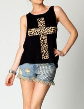 Sexy Ladies Tops Leopard Cross Casual Tank Tops Blusas Femininas Ladies Women Tops Summer Style Women Blouse 2015