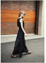 Sexy Long Summer Dress 2015 Women Dress V Neck Maxi Beach Dresses Summer Styles Little Black Dress Vestido Vestidos