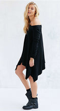 Sexy Red Blouse Irregular Skirt Slash Neck Solid Ruched Tops Loose Full Sleeve Drape Top Strapless Club Black Autumn Blouse