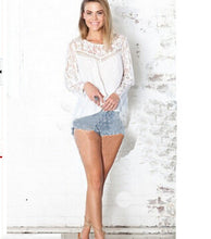 Sexy See Through Chiffon Lace White Blouse Women Blouses Blusas Casual Shirt Women clothing Women Tops 2015 Roupas Femininas