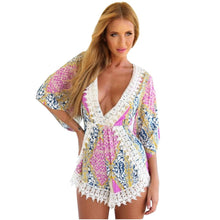 Sexy Summer Jumpsuits Bodysuit Lace Overall Print Women Jumpsuits Ladies Overall Monos For Women Monos Largos De Mujer Robe