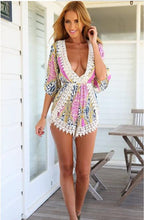 Sexy Summer Jumpsuits Bodysuit Lace Overall Print Women Jumpsuits Ladies Overall Monos For Women Monos Largos De Mujer Robe