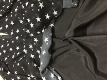 Sheer Chiffon See Through Star Print Black Sexy Long Sleeve Dress Plunge Mini Short Women Beach Wear Summer Beach Dress
