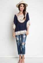 Sheer Floral Pattern Crochet Boho Women Loose Blouse Summer Oversized Bohemian Shirt Hollou Big Size Knit 2016 Casual Fashion