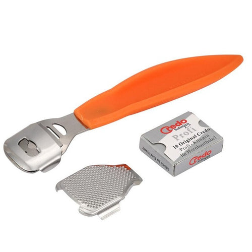 Skin Shaver Corn Cuticle Cutter Remover Rasp Pedicure File Foot Callus 10 Blades Stainless Steel Material Anne