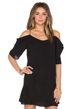 Slip Solid Black Dress Spaghetti Strap Dresses New Fashiom Mini Casual Dress New Arrivals 2016 Women Dresses