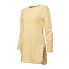 Solid Double Slit Zipper Dress Pink Full Sleeve Kniting O-Neck Mini Dress Khaki Women 2016 Autumn Casual Loose New Fashion Dress