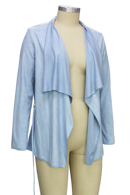 Solid Full Sleeve Khaki Lace Blouse Kimono Blue Cardigan Blue Fashion Women Tops Women Autumn New Casual Blouses