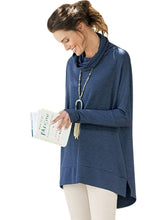 Solid Heap collar Full Sleeve Irregular Loose High Low Fashion Blouses Shirt 2016 New Arrival Autumn Elegant Women Blouse Tops