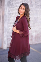 Solid Lace Three Quarter Sleeve Long Blouse Cardigan Pink Autumn 2016 Women Top New Arrival Ladies Blouses 2016 Fashion Casual