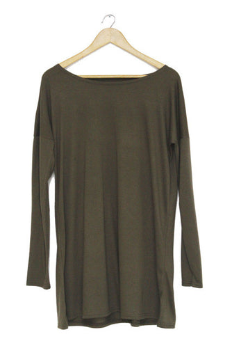Solid O-Neck Full Sleeve Blouse Army Green Mini Casual Loose Tops Women Autumn Blouse 2016 New Arrival Cotton Blouses