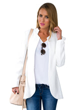 Solid Stand Neck Open Stitch Full Sleeve Jackets Women 2016 Autumn Casual Loose Jackets New Arrival Fashion Top Women Jackets