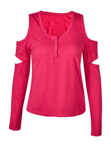 Solid Strapless Full Sleeve Button Slim V-Neck Ruched Pink Blouse Sexy New Women Fall Fashion Blouse Autumn 2017 New Arrival Top