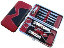 Stainless Steel Manicure Pedicure Ear pick Nail-Clippers Set 10 in 1 10 items Professional Manicure Kit in the Case Anne