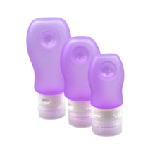 Stylish Portable Travel Shower Lotion Bottles Silicone Sucker Store empty cosmetic containers Carry a variety of products Anne