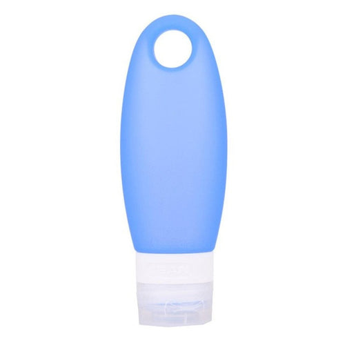 Stylish Transparent Portable Travel Shower Lotion Bottles Silicone Store Wide mouth for easy cleaning and filling 2017 Anne