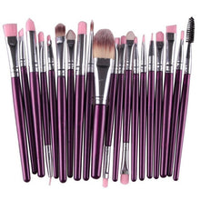Suitable for Professional use or Home use 20pcs/set Makeup Brush Set tools Make-up Toiletry Kit Wool Make Up Brush Set Anne