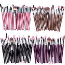 Suitable for Professional use or Home use 20pcs/set Makeup Brush Set tools Make-up Toiletry Kit Wool Make Up Brush Set Anne