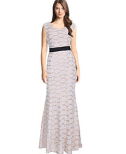 Summer Autumn Black Plus Size Casual Long Dress Green Party Evening Elegant Women Maxi White Lace Dress