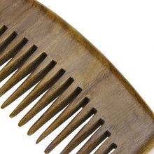 TOP Quality No electrostatic Natural Green Sandalwood Comb Massage Present Comb 100% brand new and high quality Anne