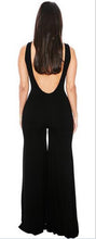 Tank Wide Leg Pants Jumpsuit Flare RomperCasual Open Back Dance Palazzo Pants Jumpsuit Loose Women Outfits Overall