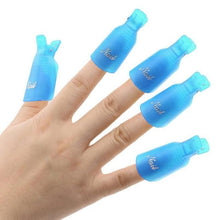 Top Fashion 10PC Plastic Nail Art Soak Off Cap Clip UV Gel Polish Remover Wrap Tool For artificial nail removal.Trim excess nail