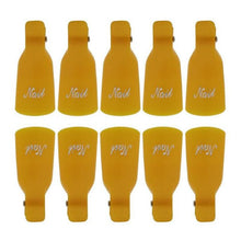 Top Fashion 10PC Plastic Nail Art Soak Off Cap Clip UV Gel Polish Remover Wrap Tool For artificial nail removal.Trim excess nail