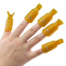 Top Fashion 10PC Plastic Nail Art Soak Off Cap Clip UV Gel Polish Remover Wrap Tool For artificial nail removal.Trim excess nail