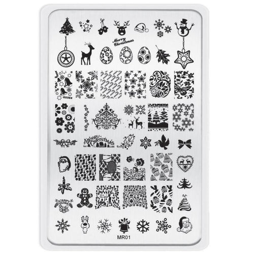 Top Fashion DIY Nail Art Image Stamp Stamping Plates Manicure Template Immediately stamp the image to pick up the design Anne