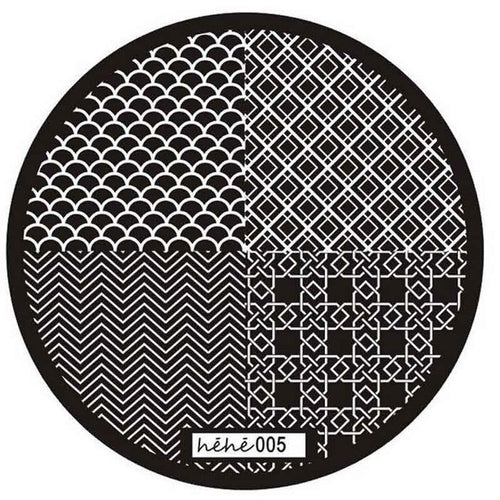 Top Selling 2017 Pattern Nail Art Image Stamp Stamping Plates Manicure Template 005 Steel plate Material Anne