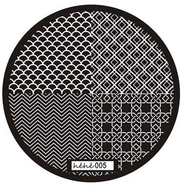 Top Selling 2017 Pattern Nail Art Image Stamp Stamping Plates Manicure Template 005 Steel plate Material Anne