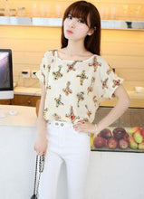 Tropical Chiffon Blouse Shirt Women Blouse Roupas Camisas Femininas Blusas Femininas Women Tops And Blouses 2014 New Fashion