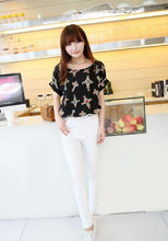 Tropical Chiffon Blouse Shirt Women Blouse Roupas Camisas Femininas Blusas Femininas Women Tops And Blouses 2014 New Fashion