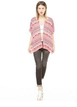 Tropical Printed Kimono Cardigan 2015 Casual Summer Style Blusas Women Blouses Women Tops Blouses Blouse Camisas Femininas