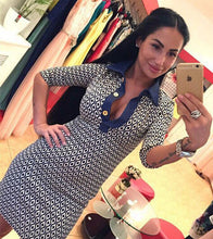 Turn Down Collar T Shirt Bodycon Botton Dress Plaid Mini Sexy Red Dress Short Office Lady Work Dress Summer Casual Print Dress