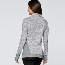 Turtleneck Fashion Print Blouse Full Sleeve Patchwork Slim Women Shirt XXL Women 2016 Hot Skinny Casual Autumn Blouses