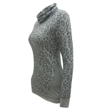 Turtleneck Fashion Print Blouse Full Sleeve Patchwork Slim Women Shirt XXL Women 2016 Hot Skinny Casual Autumn Blouses