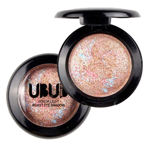 UBUB Brand Single Baked Eye Shadow Powder Palette Shimmer Metallic Eyeshadow Palette Light texture easy to apply Anne