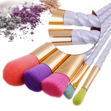 Used on the face to apply 5Pcs Pro Makeup Cosmetic Brushes Set Powder Foundation Eyeshadow Lip Brush women Anne